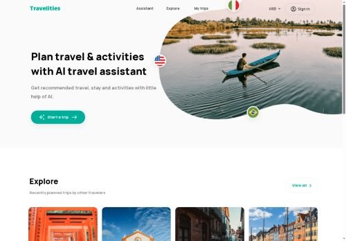 Travelities logo