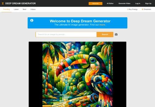 Deep Dream Generator logo