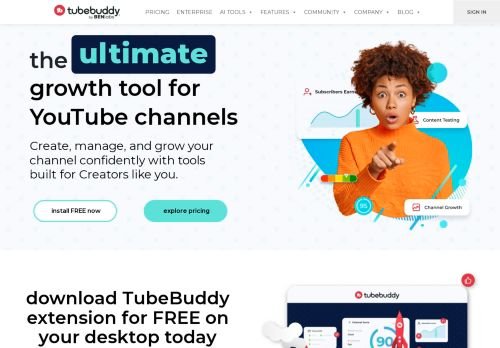 TubeBuddy logo