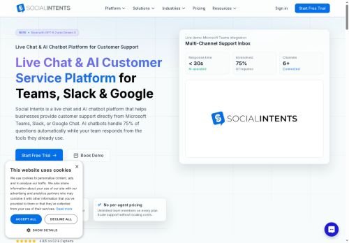 Social Intents logo
